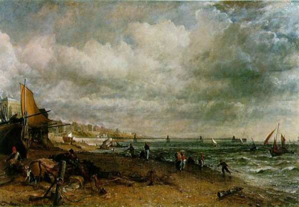 The shores of Brighton by John Constable